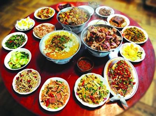 La cena de Año Nuevo chino 
