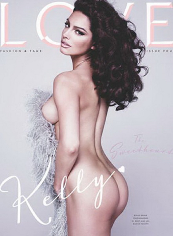 Fotos desnudas de la diosa de pechos Kelly Brook