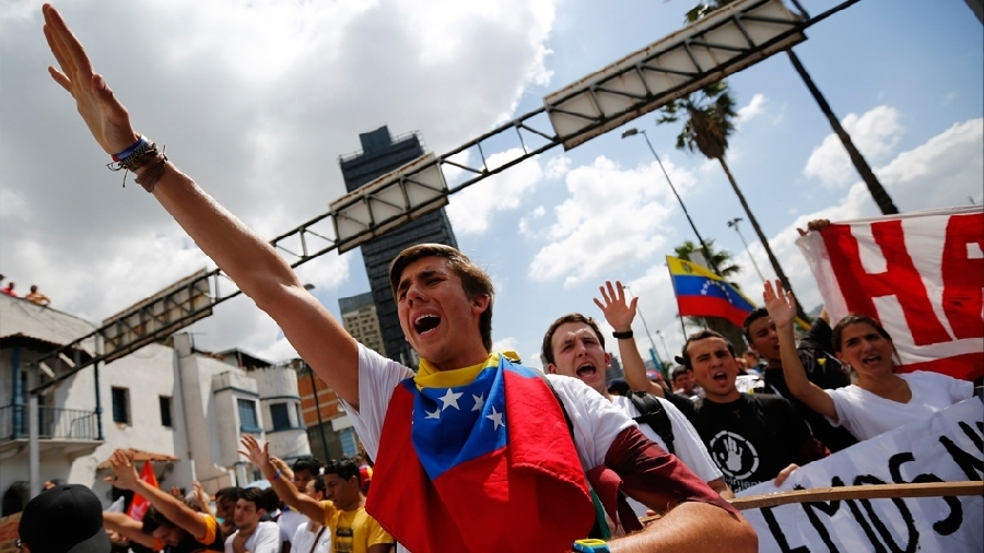 Protestas En Venezuela Dejan Dos Muertos Spanish China Org Cn