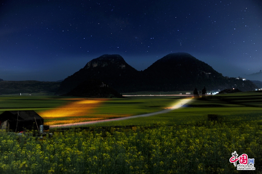 La primavera de Luoping, mar de flores de canola en China3