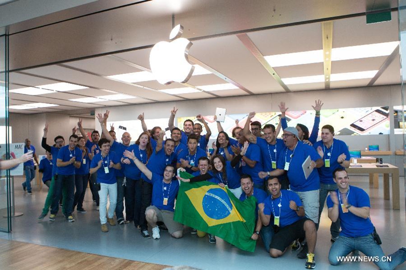 Apple abre su primera tienda en Brasil, iphone, ipad, 