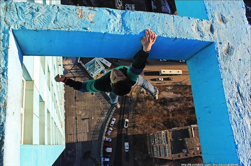 ¨Roof topping¨, una actividad no apta para cardíacos ¨Roof topping¨, una actividad no apta para cardíacos