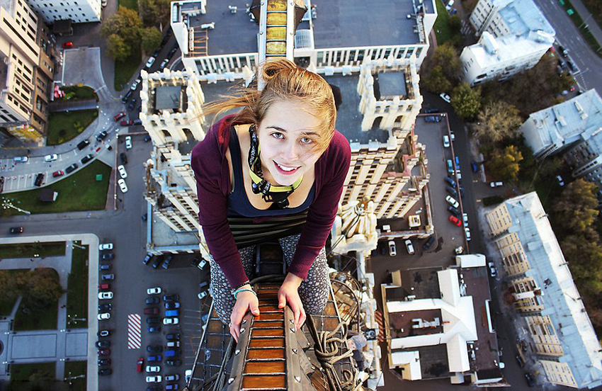 ¨Roof topping¨, una actividad no apta para cardíacos ¨Roof topping¨, una actividad no apta para cardíacos