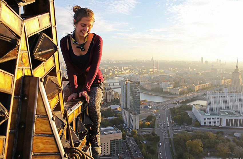 ¨Roof topping¨, una actividad no apta para cardíacos ¨Roof topping¨, una actividad no apta para cardíacos