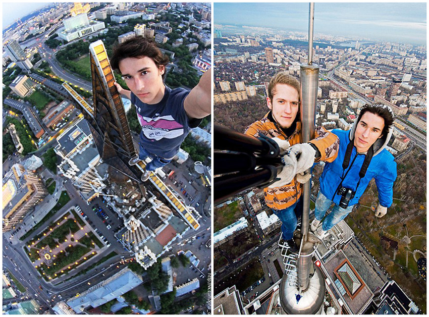 ¨Roof topping¨, una actividad no apta para cardíacos ¨Roof topping¨, una actividad no apta para cardíacos