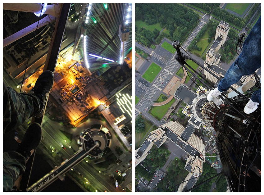 ¨Roof topping¨, una actividad no apta para cardíacos ¨Roof topping¨, una actividad no apta para cardíacos