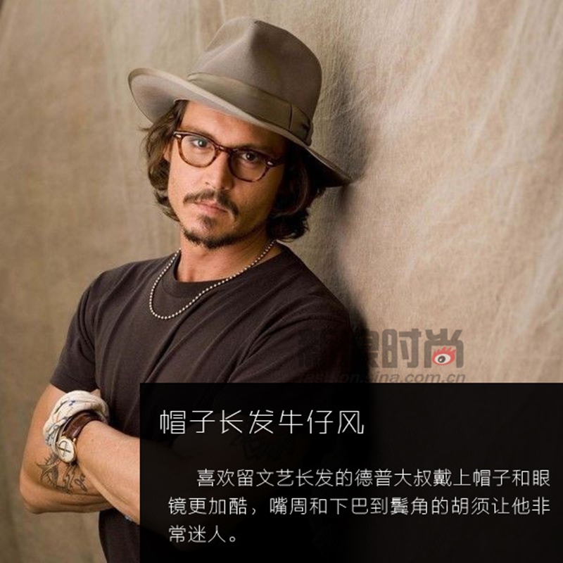 Un repaso de los peinados clásicos de Johnny Depp5