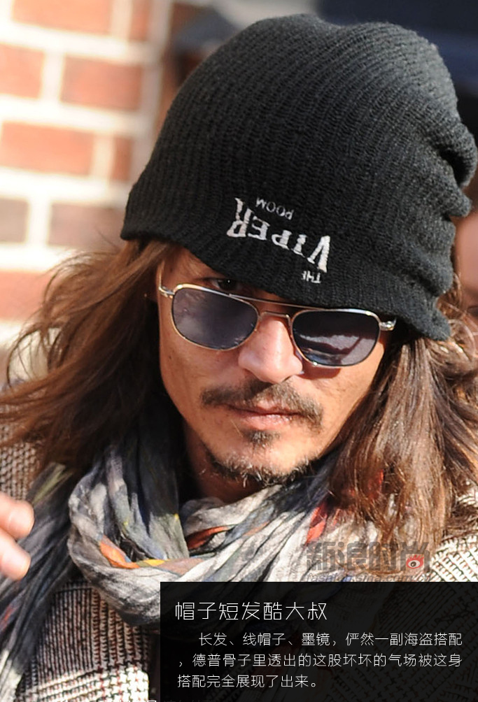 Un repaso de los peinados clásicos de Johnny Depp11