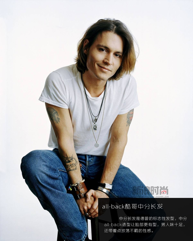 Un repaso de los peinados clásicos de Johnny Depp13