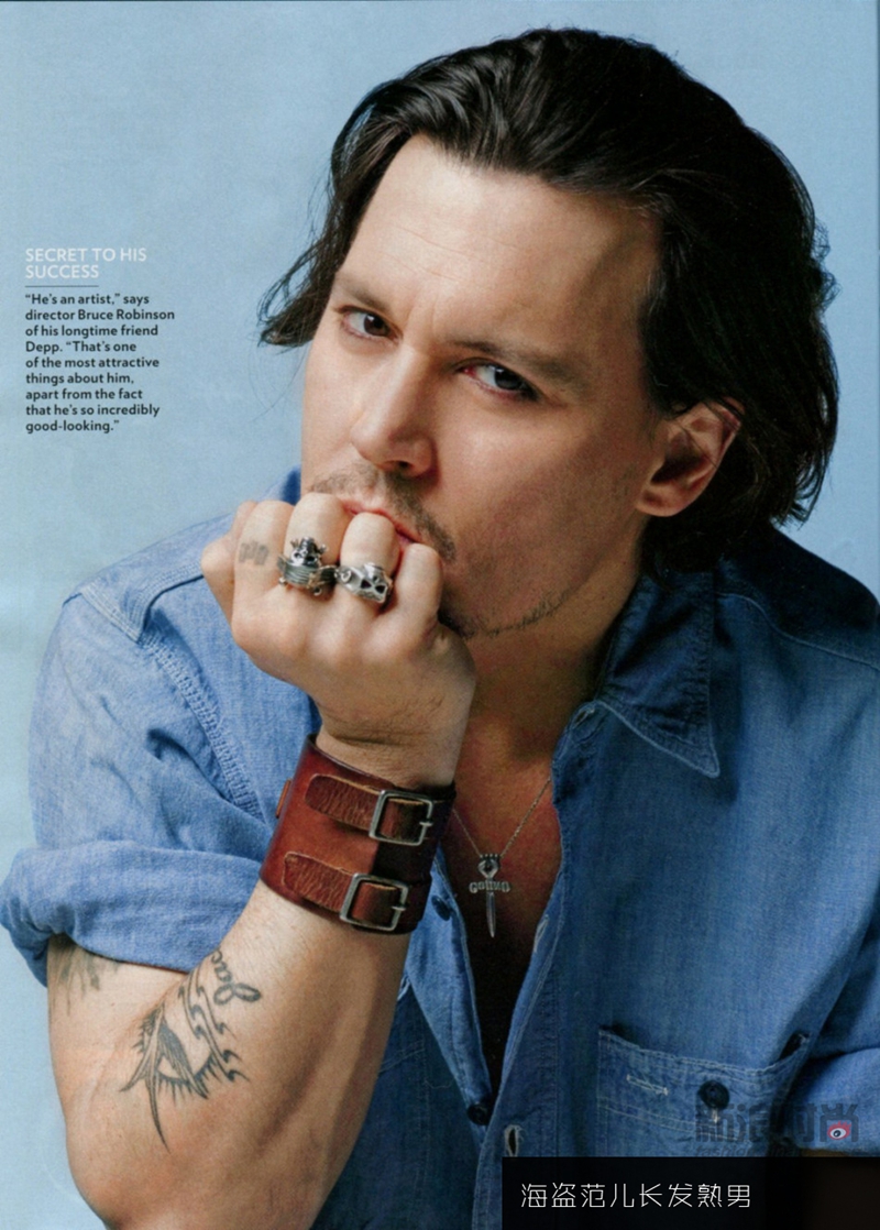 Un repaso de los peinados clásicos de Johnny Depp14