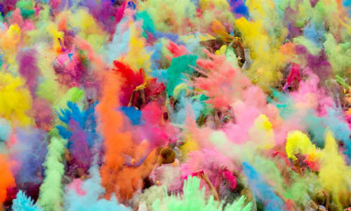 Holi, el festival más colorido del mundo