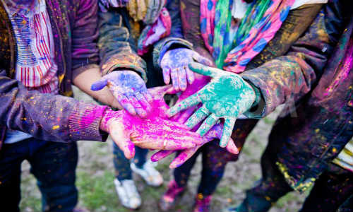 Holi, el festival más colorido del mundo