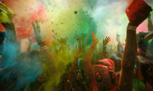 Holi, el festival más colorido del mundo