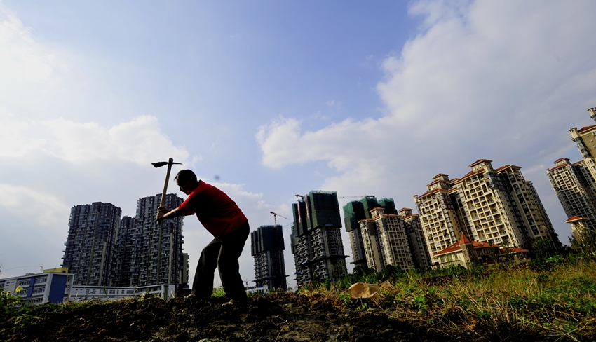 Urbanización de China, zona rural, recurso de la tierra, fondo de desarrollo, reforma4