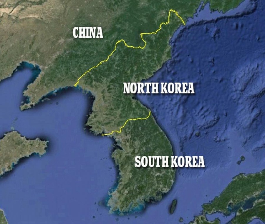 El “agujero negro” de Corea del Norte, según la NASA