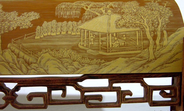 Enciclopedia de la cultura china: tallas de Bambú 竹雕4