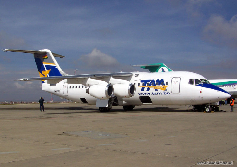 7.- Vuelo TAM-52 Transporte Aéreo Militar de Bolivia (1974)