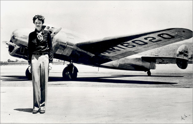 1.- Amelia Earhart (1937)