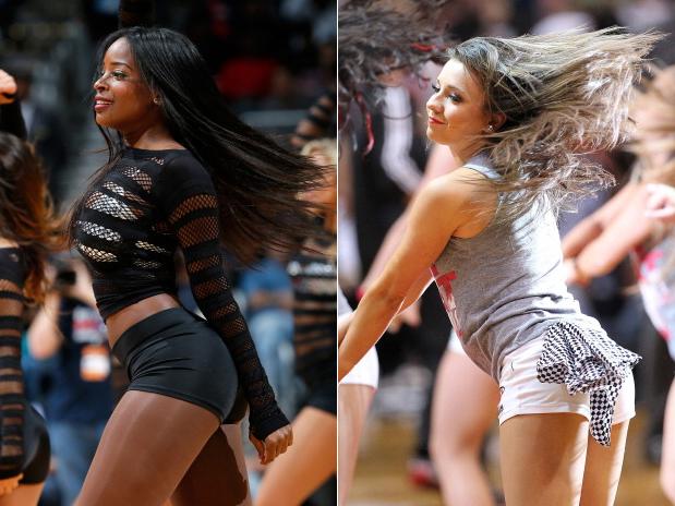 Hermosas animadoras le ponen el lado hot a la NBA1