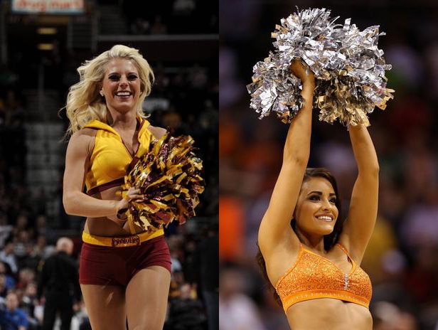 Hermosas animadoras le ponen el lado hot a la NBA5