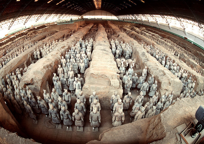 El Mausoleo de primer emperador chino Qin Shi Huang2