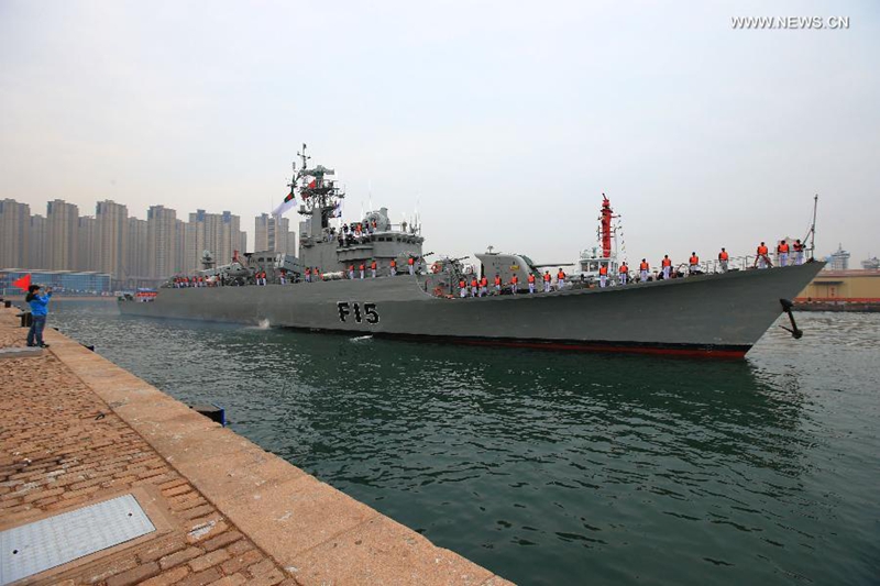 Primer buque de guerra extranjero llega a China para ejercicio militar conjunto