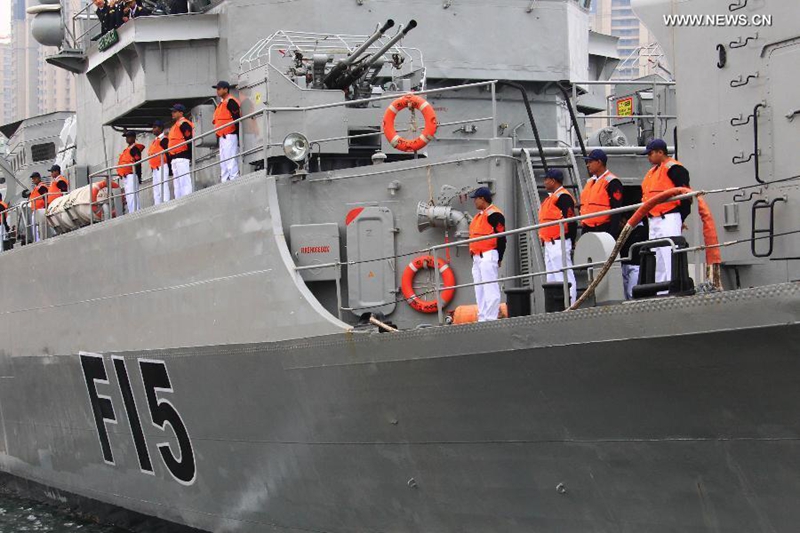 Primer buque de guerra extranjero llega a China para ejercicio militar conjunto