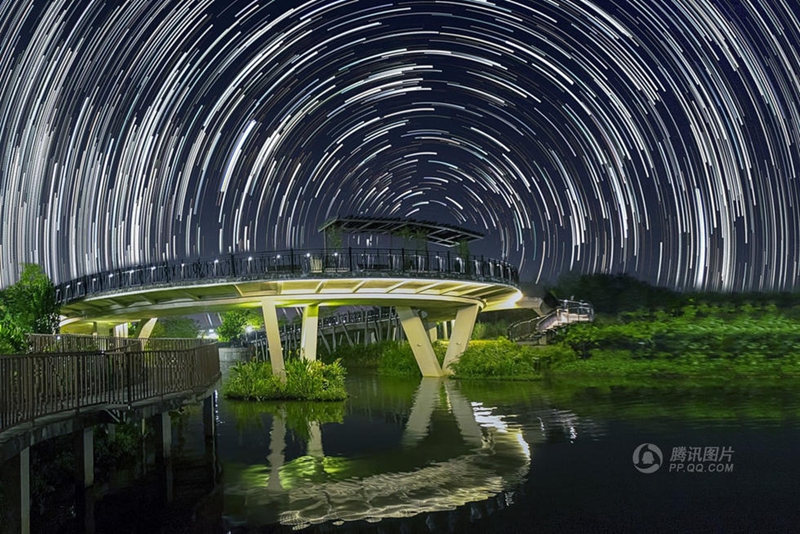 Fotos artísticas del cielo estrellado de Singapur4