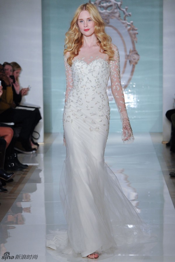 Nuevos diseños de vestidos de novia de Reem Acra, una hermosura elgante y sensual5