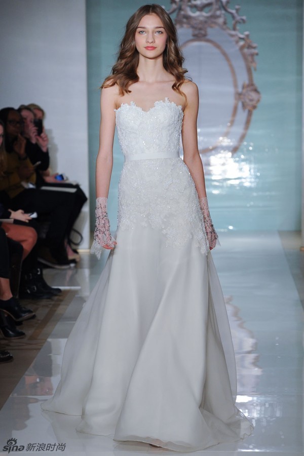 Nuevos diseños de vestidos de novia de Reem Acra, una hermosura elgante y sensual8
