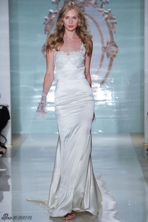 Nuevos diseños de vestidos de novia de Reem Acra, una hermosura elgante y sensual13