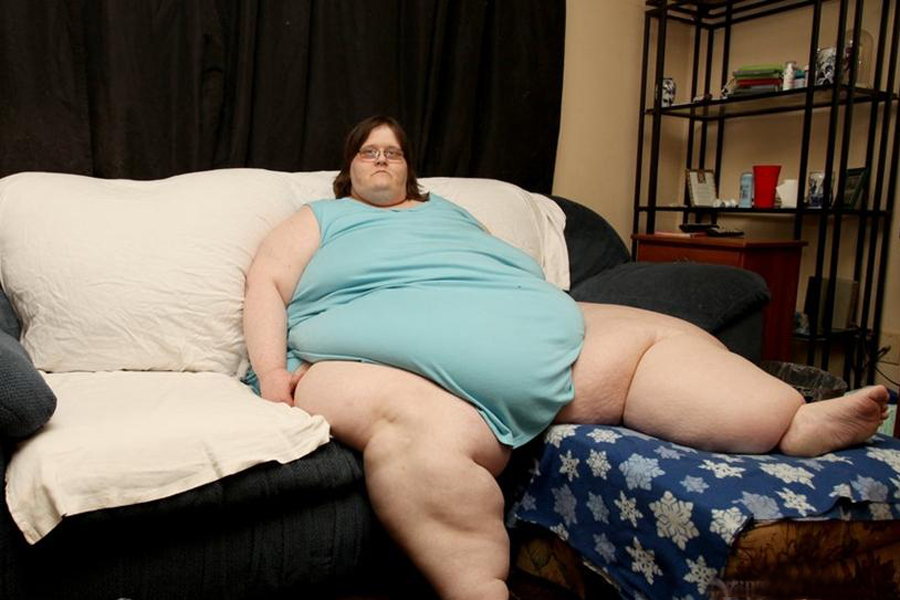 Caridad Pierce, la mujer más gorda de 347 kilos realiza la boda con su novio