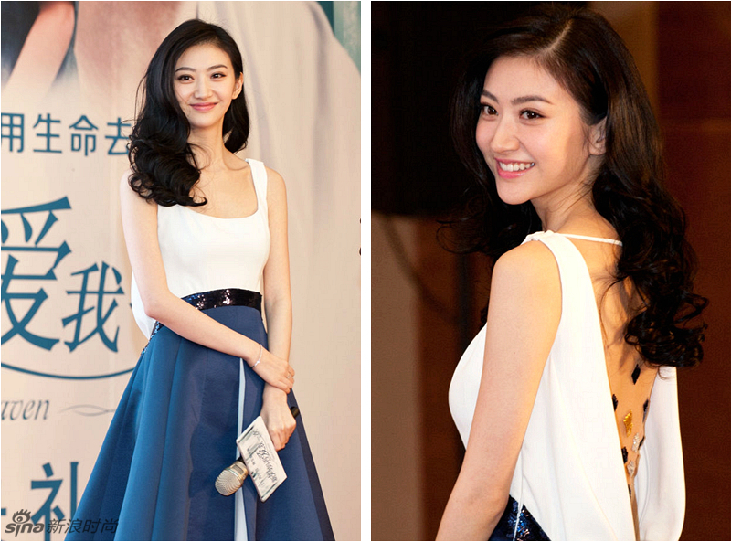 El estilo de moda de la preciosa china Jing Tian13