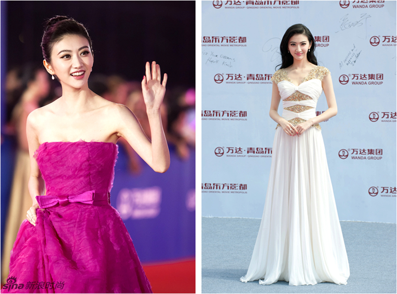 El estilo de moda de la preciosa china Jing Tian7