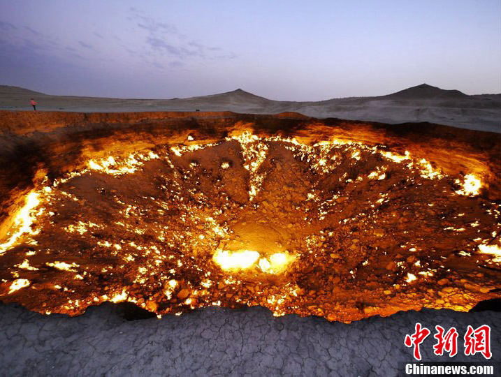 Las mejores fotos ,de Cráter de Darvaza, la puerta al infierno,Karakum, turismo,Europa, 