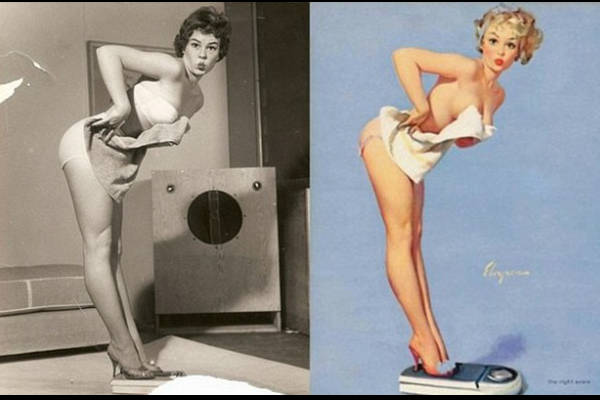 Las mujeres reales detrás las Pin-up de los 50