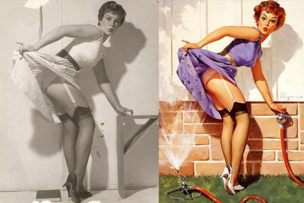 Las mujeres reales detrás las Pin-up de los 50