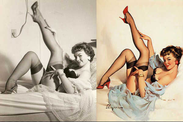 Las mujeres reales detrás las Pin-up de los 50