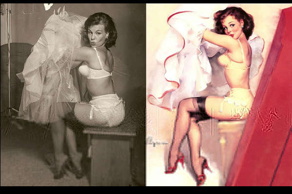 Las mujeres reales detrás las Pin-up de los 50