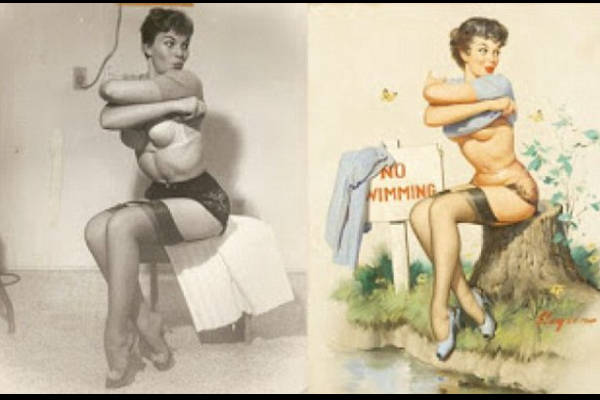 Las mujeres reales detrás las Pin-up de los 50