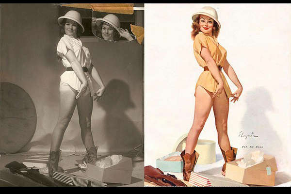 Las mujeres reales detrás las Pin-up de los 50