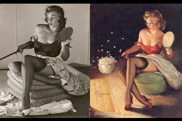 Las mujeres reales detrás las Pin-up de los 50