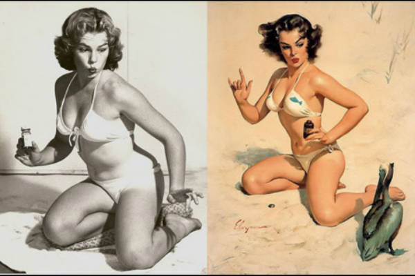 Las mujeres reales detrás las Pin-up de los 50