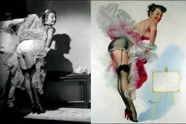 Las mujeres reales detrás las Pin-up de los 50