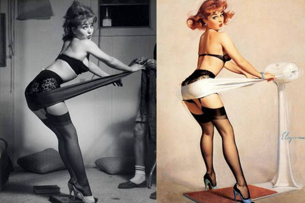 Las mujeres reales detrás las Pin-up de los 50