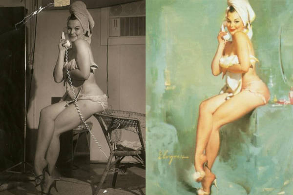 Las mujeres reales detrás las Pin-up de los 50