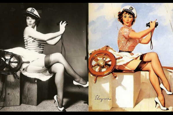 Las mujeres reales detrás las Pin-up de los 50