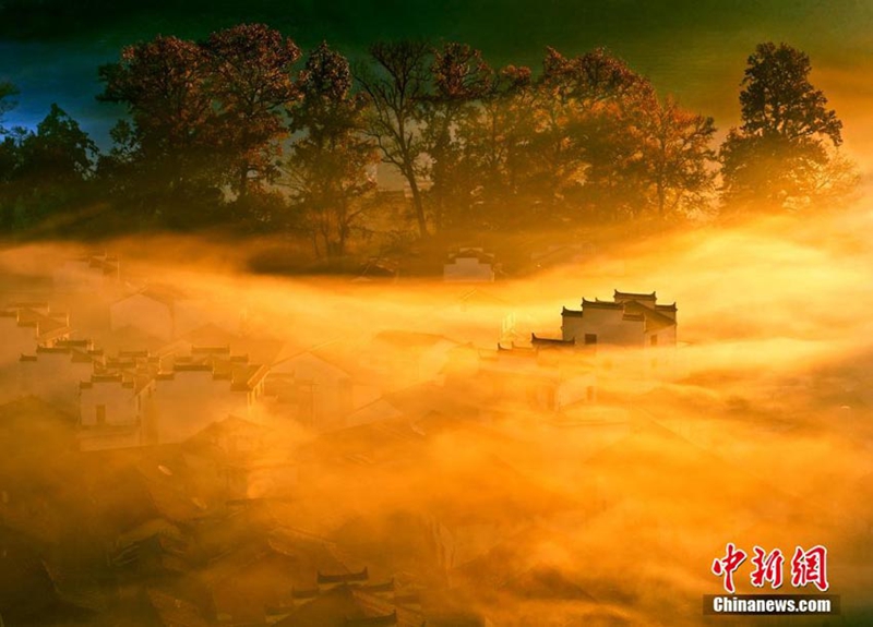 Las obras ganadoras del concurso fotográfico “la más hermosa tierra china”