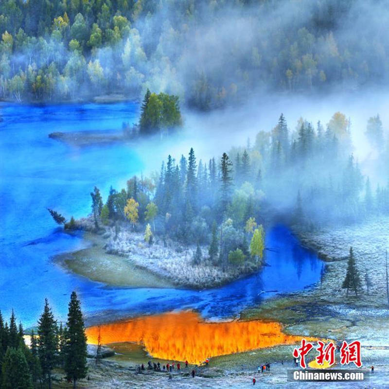 Las obras ganadoras del concurso fotográfico “la más hermosa tierra china”