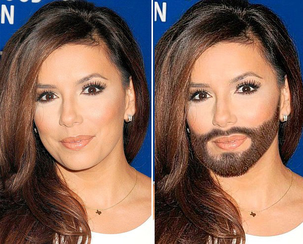 ¡Divertidas! Las famosas mujeres con barba